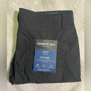 Kenneth Cole Slim Fit Tech Pant 36x32
